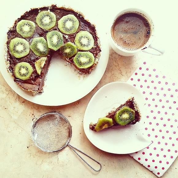 Wegańska tarta czekoladowa