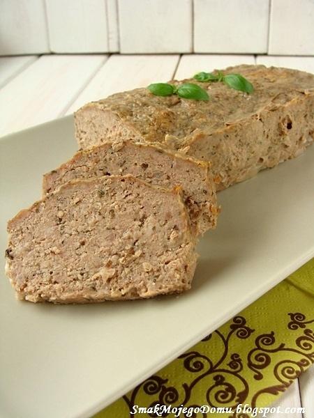Pieczeń do chleba z mieloną karkówką i łopatką