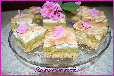 Rabarbarotka z pianką