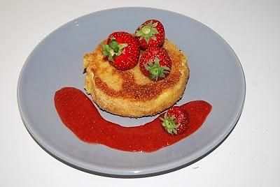 Camembert z truskawkami i chili