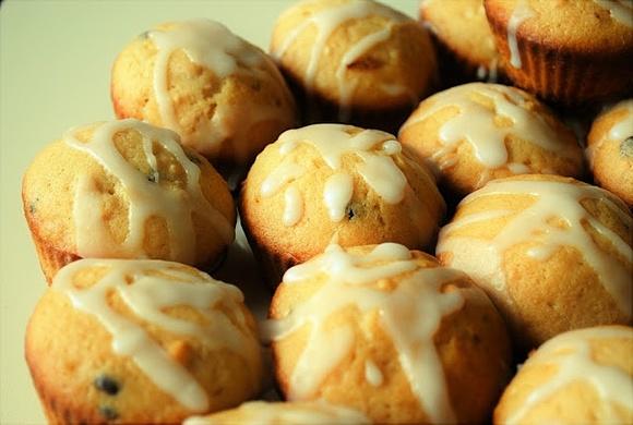 Muffinki z masłem orzechowym