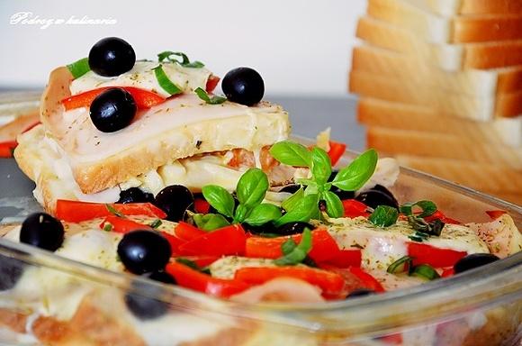 Lasagne z chleba tostowego