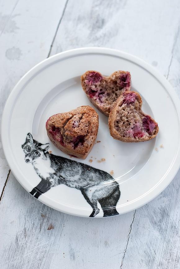Muffiny truskawkowe na maślance