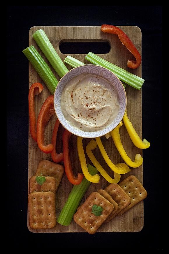 Party hummus - doskonały hummus z mikrofali