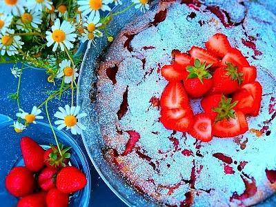 Clafoutis z truskawkami