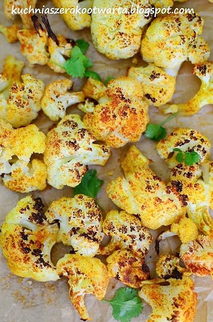 Kalafior zapiekany z curry