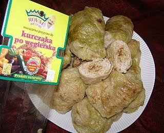 Szybkowar gołąbki z kurczakiem po węgiersku