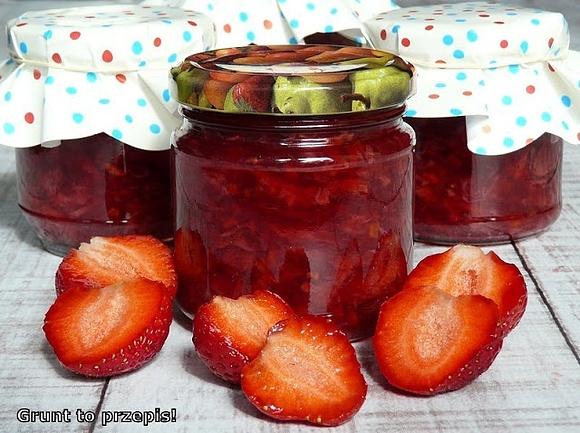 Frużelina truskawkowa z pomarańczą