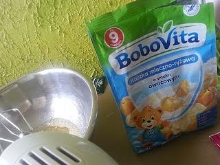 Ciasteczka z kaszki Bobovita