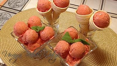 Domowe Lody Truskawkowe