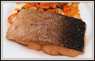 Pieczony łosoś w sosie teriyaki
