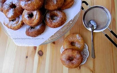 Donuts, donaty lub oponki z serkiem - puszyste i szybkie w przygotowaniu