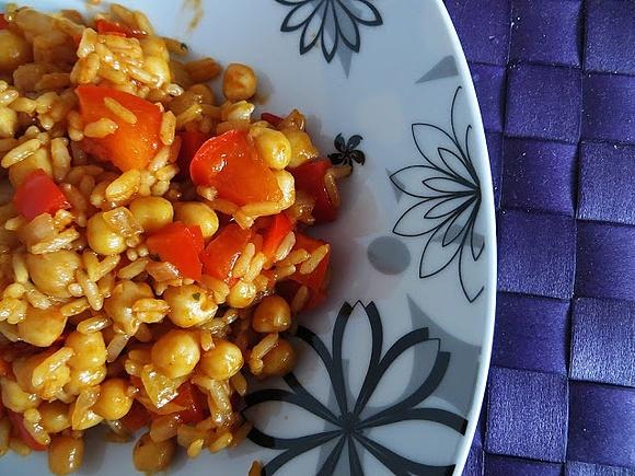 Risotto parboiled z cieciorką