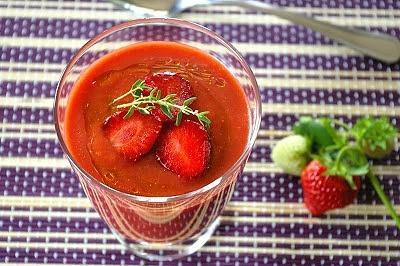 Gazpacho truskawkowe