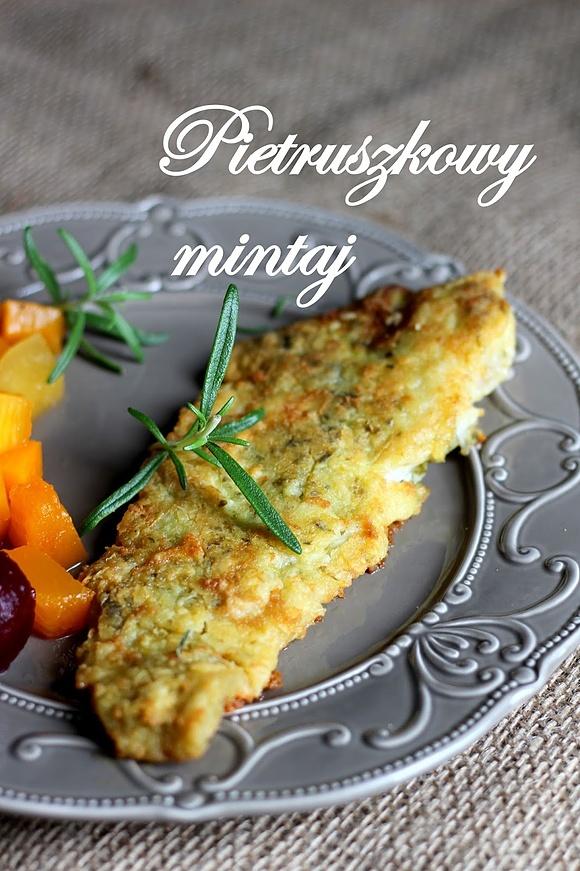 Mintaj z pietruszką i chili