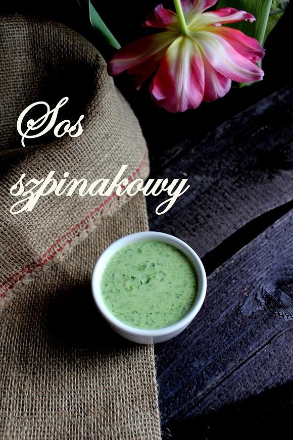 Sos szpinakowy do makaronu kurczaka i tarty