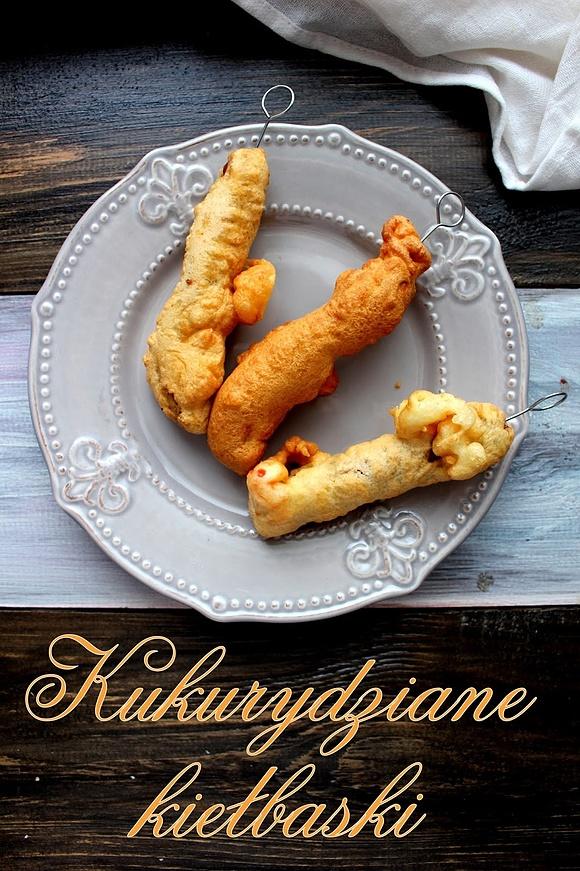 Kukurydziane kiełbaski smażone w panierce