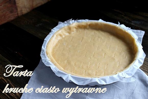 Kruche wytrawne ciasto na tartę