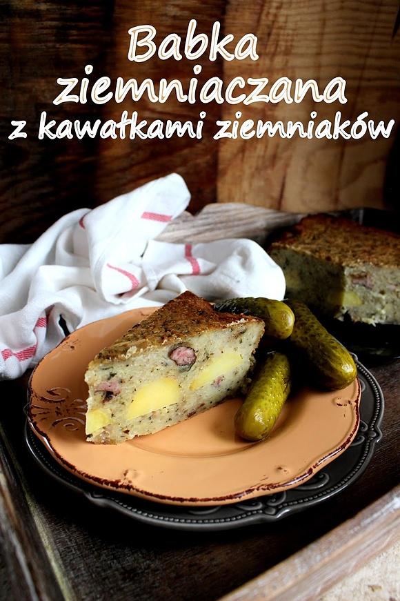 Babka ziemniaczana z kawałkami ziemniaków