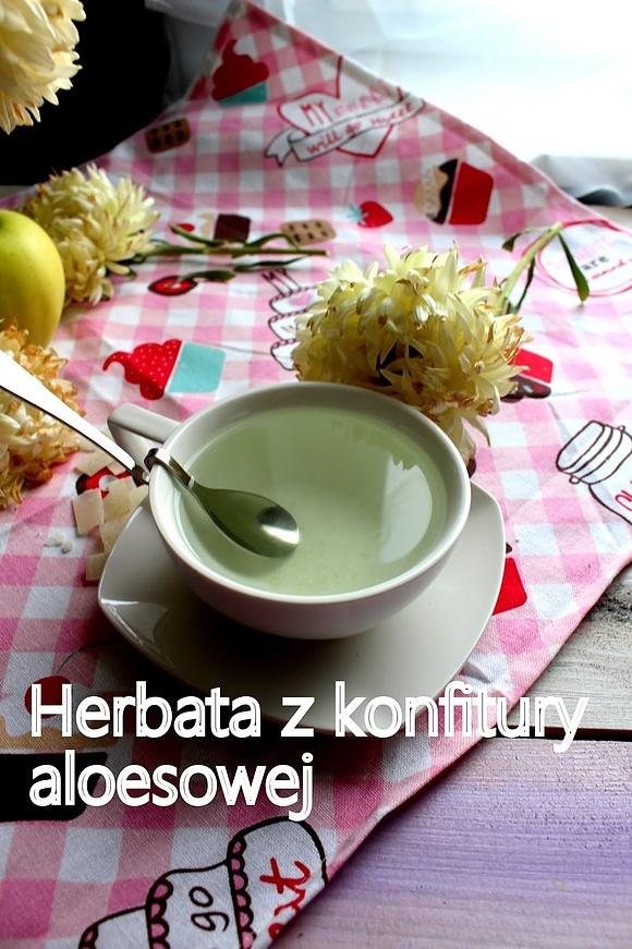 Herbata aloesowo-miodowa z koreańskiej konfitury