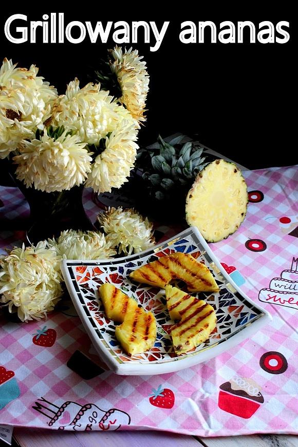 Grillowany ananas do burgerów i kanapek