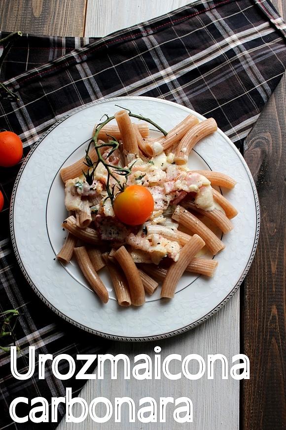 Urozmaicony sos carbonara