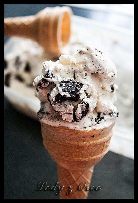 Lody z Oreo