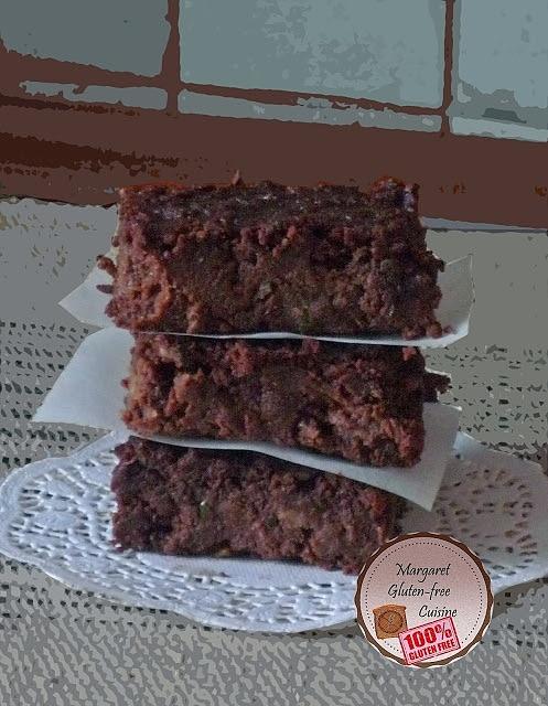Brownie z cukinii i bananów
