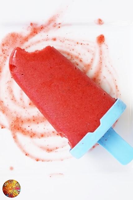 Truskawkowe lody vege w 5 minut