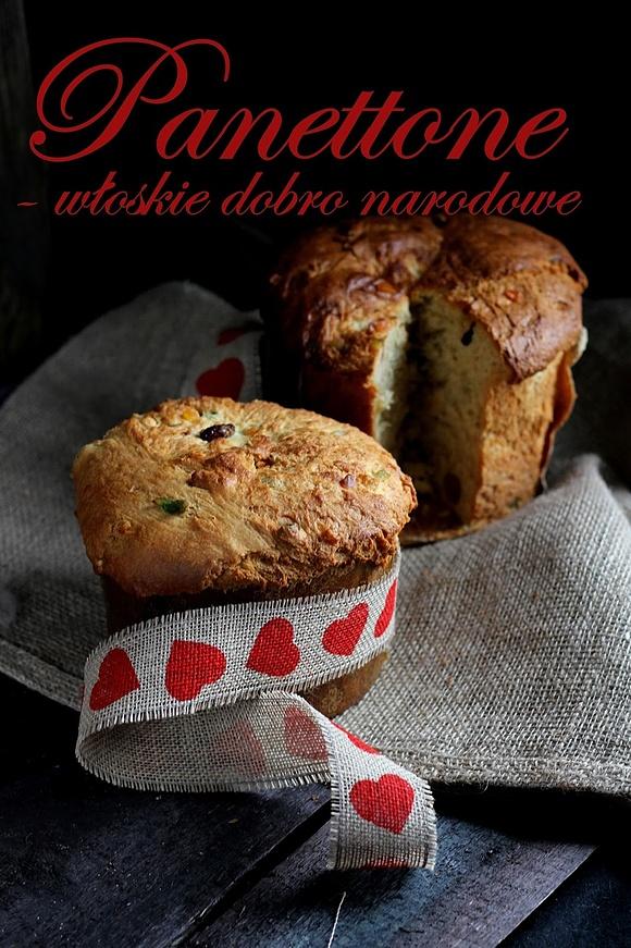 Panettone - włoska baba z bakaliami i skórkami