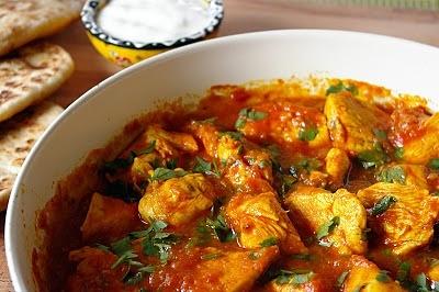 Proste curry z kurczaka