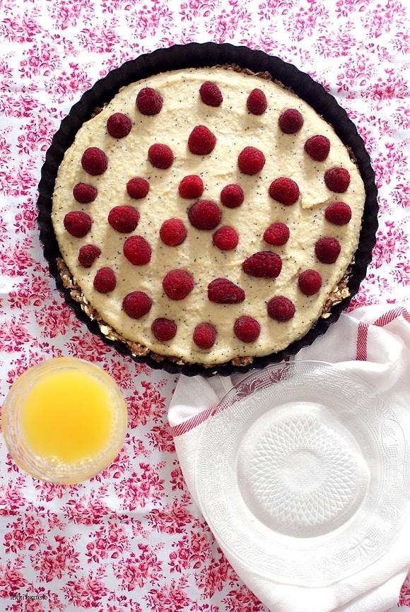 Tarta z kremem jaglanym