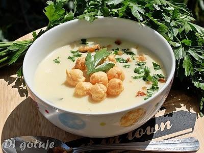 Zupa prowansalska selerowa