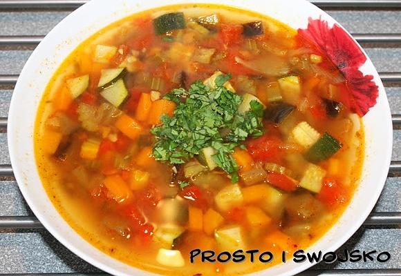 Zupa warzywna minestrone