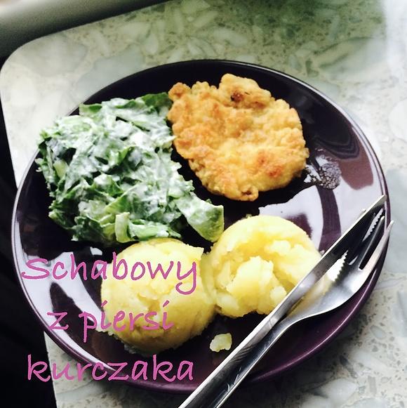 Schabowy z piersi kurczaka