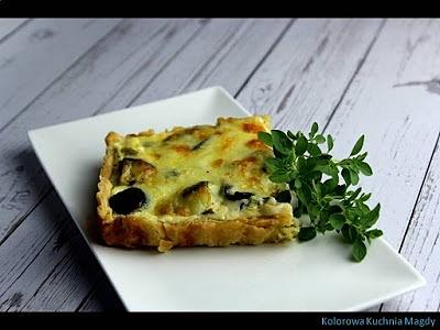 Tarta prowansalska z warzywami i mozzarellą
