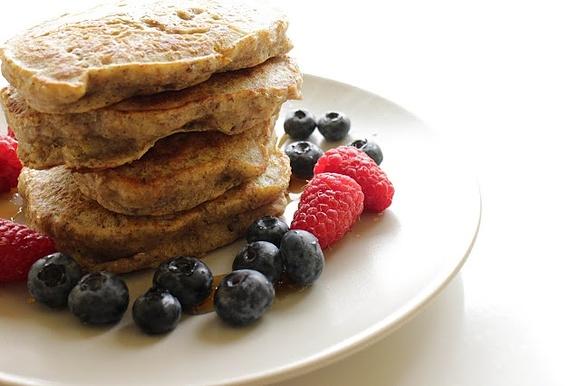 Vegan pancakes bez cukru z cytryną i wanilią