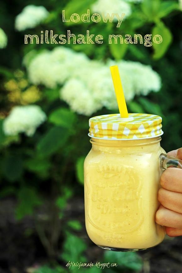 Lodowy milkshake mango