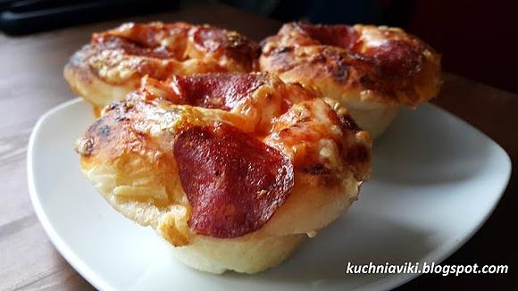 Babeczki a'la pizza