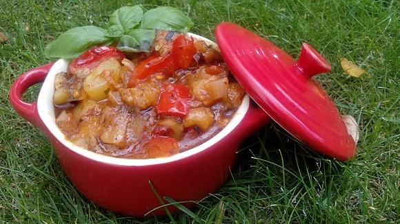 Ratatouille - warzywny bukiet z cukinii, bakłażana i papryk