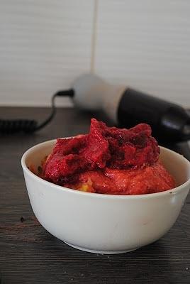 Bananowe lody dyniowe z arbuzem i truskawkami