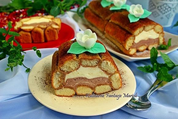Rolada tiramisu