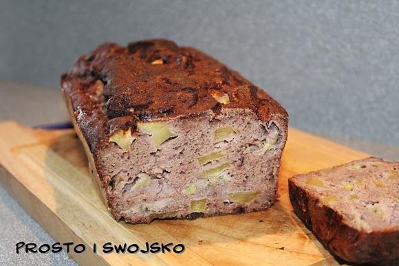 Ciasto bananowo-jabłkowe