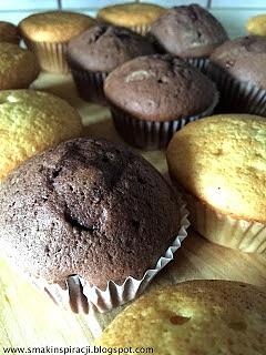 Muffinki waniliowe i czekoladowe