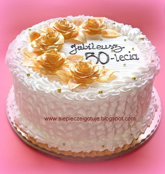 Jubileuszowy tort