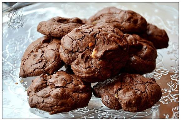 Ciasteczka Brownie na weekendowe łakocie