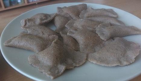 Pierogi z mąki pełnoziarnistej