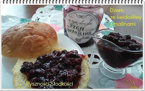Dżem ze świdośliwy i malinami