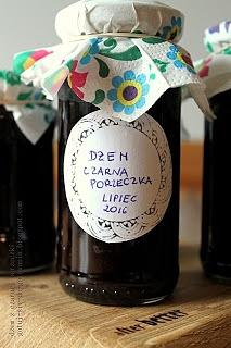 Dżem z czarnej porzeczki bez żelfixu