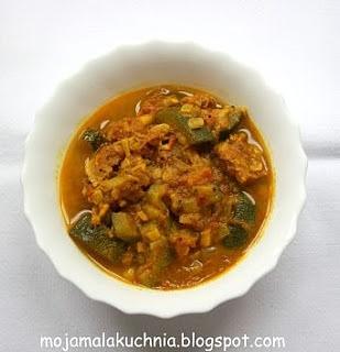 Curry z cukinii